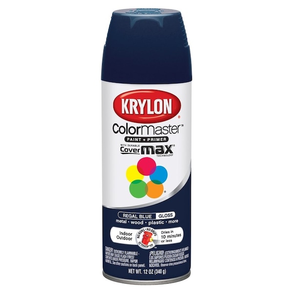 Krylon Paints 12Oz Regal Blue Spray 1901 Zoro